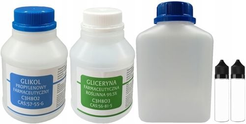 ZESTAW GLIKOL I GLICERYNA 500ML BUTELKI GRATIS na Arena.pl