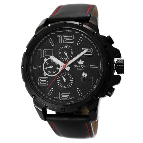 Zegarek Męski Gino Rossi ZORTAR EXCLUSIVE CHRONOGRAF E11276A-1A3 12944 na Arena.pl