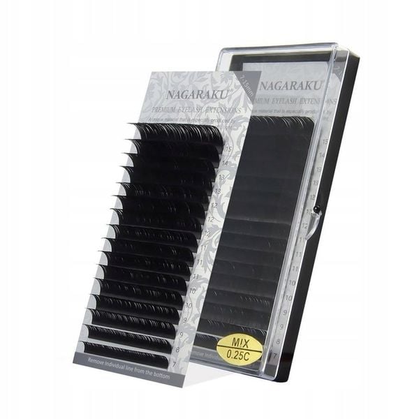 Rzęsy Nagaraku Mix C, 0.07 zdjęcie 1