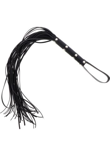 Long Studded Flogger Whip Black na Arena.pl