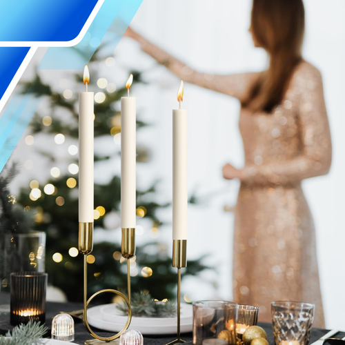 świece stołowe 72 szt. | klasyczne świece białe do świecznika na Arena.pl