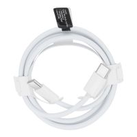 Kabel Typ C do Typ C PD QC3.0 3A 30W HD26 BOX 1 m biały