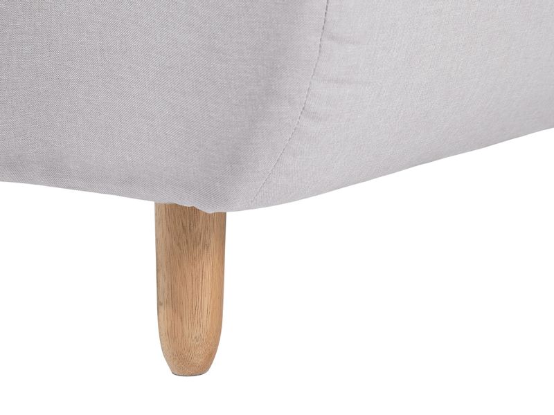 Sofa rozkładana jasnoszara ALSTEN zdjęcie 7