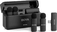 BOYA BY-V4D 2,4 GHz Czterokanałowy bezprzewodowy mikrofon Lightning iOS