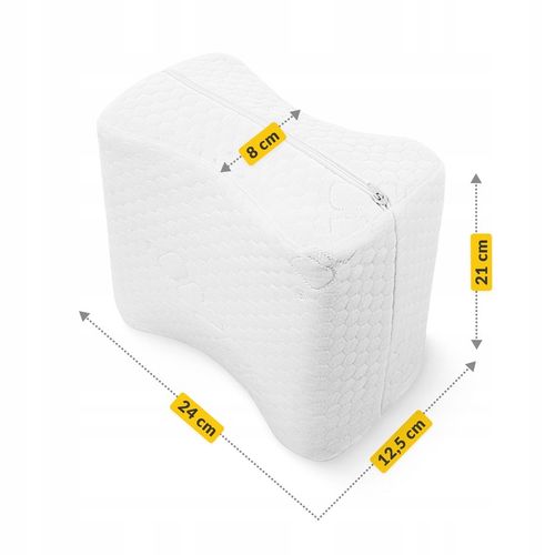PODUSZKA ORTOPEDYCZNA KLIN MIĘDZY NOGI KOLANA DO SPANIA SEPARATOR MEMORY na Arena.pl