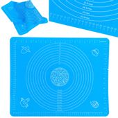 STOLNICA SILIKONOWA MATA KUCHENNA Z MIARAMI 50x40