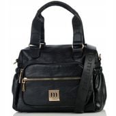 Listonoszka Kuferek PREMIUM Torebka Damska Monnari czarna Pojemna do