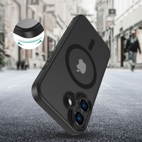 TECH-PROTECT MAGCAM MAGSAFE IPHONE 16 MATTE BLACK zdjęcie 4