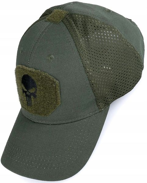 Czapka Z Daszkiem Czacha Bejsbolówka Punisher Haft zdjęcie 2