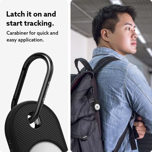 Brelok Caseology Vault do Apple Airtag Matte Black na Arena.pl