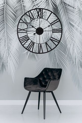 DUŻY METALOWY ZEGAR ŚCIENNY 470MM na Arena.pl