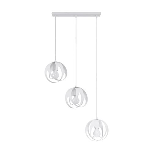 Lampa wisząca TULOS 3L biała na Arena.pl