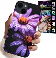 ETUI DO IPHONE 14 PLUS - RÓŻOWA STOKROTKA KWIATY POKROWIEC CASE