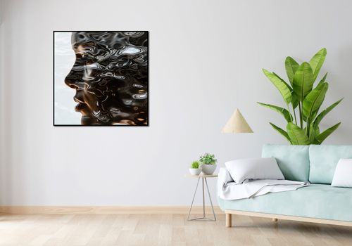 Plakat 90x90cm Wodniste Odbicie Swojego Ja na Arena.pl