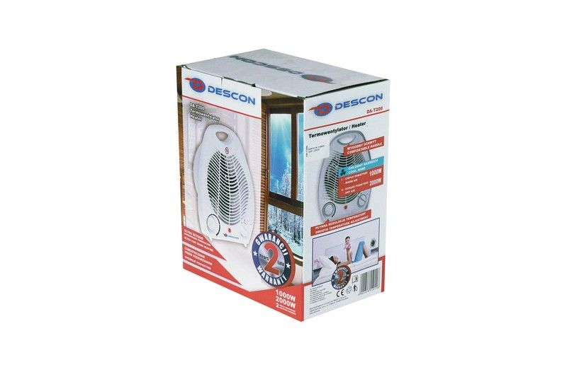 termowentylator 2000w da-t200 - ded9t200 zdjęcie 2