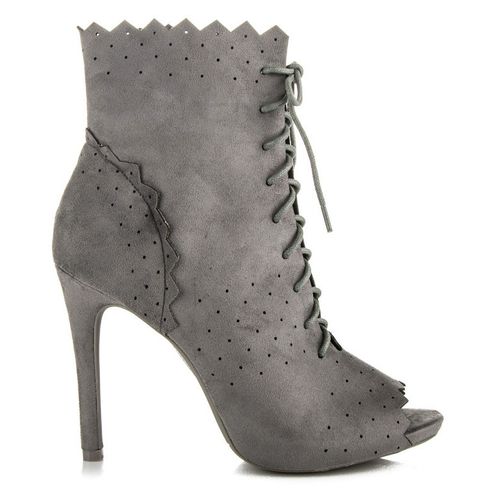 Wiązane Botki Open Toe r.37 na Arena.pl