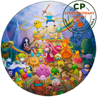 Opłatek na tort Pora na Przygodę