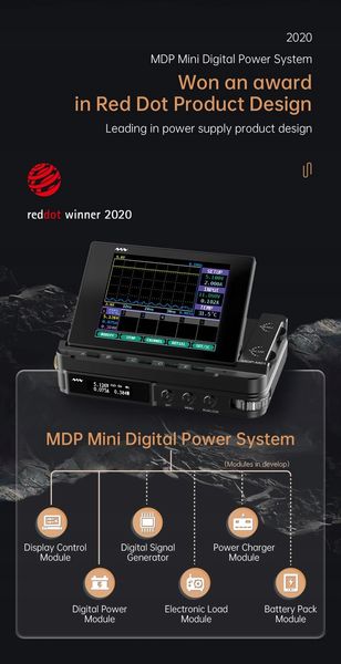 MINIWARE MDP-P906 Mini zasilacz cyfrowy zdjęcie 3