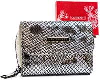 portfel damski skórzany 423229-mer-4300 silver