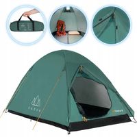 Lekki namiot kempingowy 2 osobowy KADVA Festa 2 turystyczny WODOODPORNY