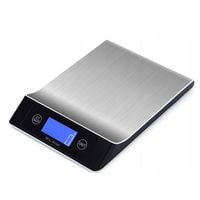WAGA KUCHENNA ELEKTRONICZNA 7 JEDNOSTEK 10KG/1G STAL NIERDZEWNA LCD BATERIE