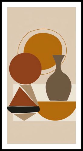 Plakat 50x100cm Geometryczna Utrata na Arena.pl