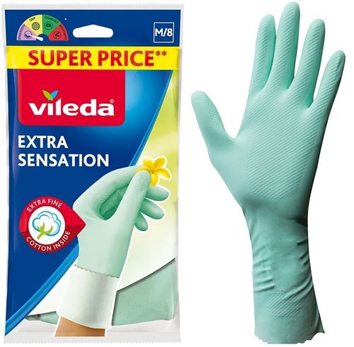 rękawice vileda extra sensation "m" na Arena.pl