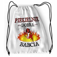 Plecak Dla Babci Sportowy Szkolny Worek Torba Z Nadrukiem Ze Zdjęciem