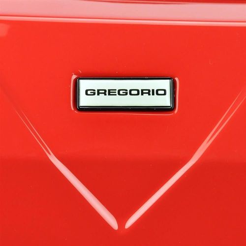 Walizka ABS A4 Gregorio W814 S20 czerwony na Arena.pl