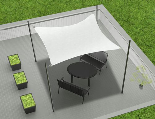 ŻAGIEL OGRODOWY - KWADRAT 4,2X4,2M na Arena.pl