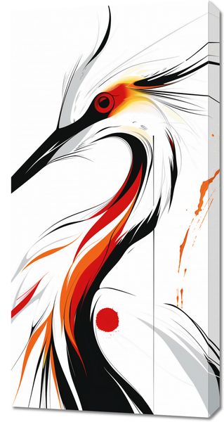 Obraz 50x100cm Bocian zdjęcie 1