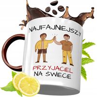 Kubek Bordowy Dla Przyjaciela Na Urodziny Prezent Z Nadrukiem Ze Zdjęciem