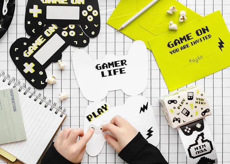 Naklejki gamer, 36 szt. zdjęcie 3