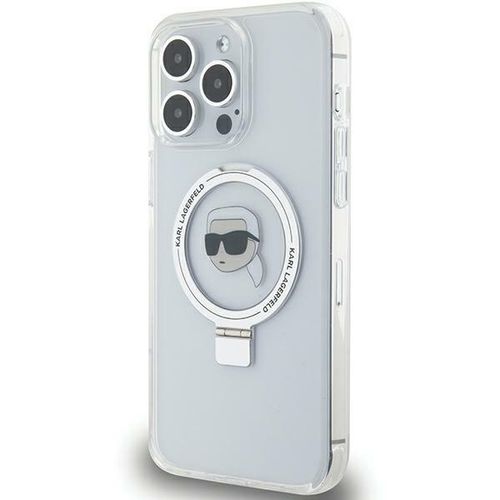 Etui Karl Lagerfeld do iPhone 15 Pro Max, Biały, MagSafe na Arena.pl