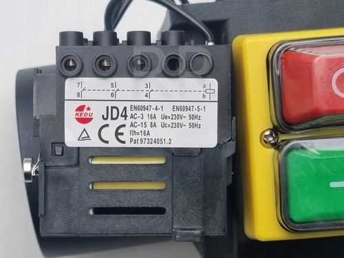 WYŁĄCZNIK włącznik SILNIK 1 faz. 230V KOA2Y KEDU jednofazowy przekaźnik JD4 na Arena.pl