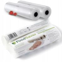 Folia do zgrzewarki próżniowej pakowarki 2 Rolki 20 cm x 6,7 m FOODSAVER