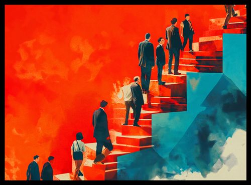 Plakat 55x40cm Metafory Sukcesu na Arena.pl