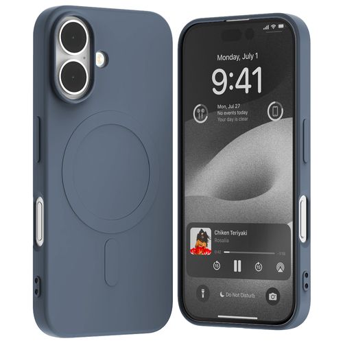 Mercury Semi-Silicon MagSafe iPhone 16 (6.1), SIERRA BLUE / NIEBIESKI na Arena.pl