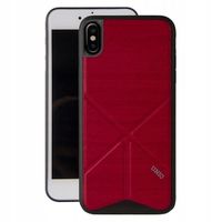 2 x UNIQ etui Transforma Ligne iPhone X/Xs czerwony/fire red