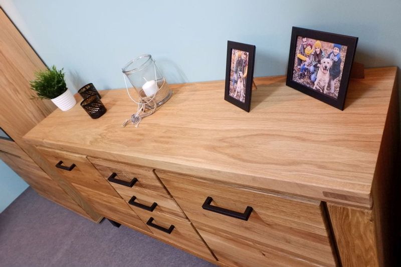 Komoda dębowa Como zdjęcie 7