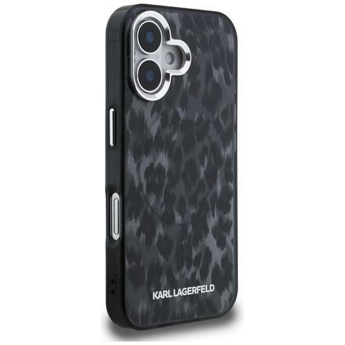 etui karl lagerfeld iml leopard pattern  magsafe do iphone 16 czarny na Arena.pl
