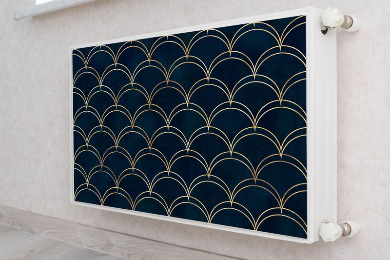 Maskownica Magnetyczna Grzejnika GEOMETRYCZNY Wzór 120cm x 60cm zdjęcie 4