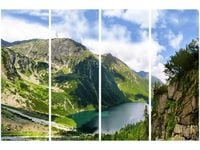 OBRAZ GÓRSKIE JEZIORO TATRY