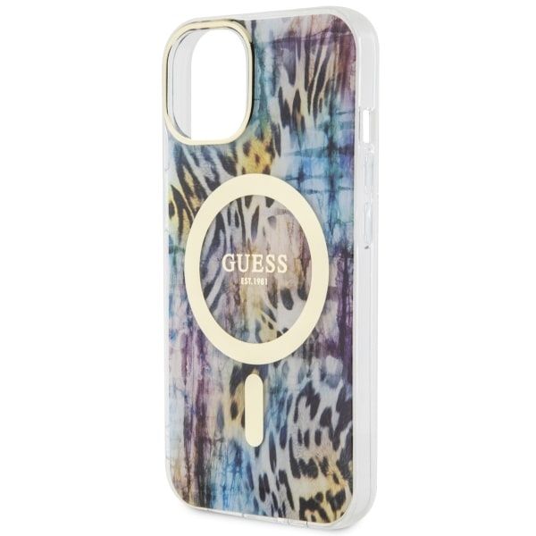 Etui Guess do iPhone 15, iPhone 14, iPhone 13, Niebieski, MagSafe zdjęcie 6