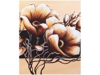 60CM 50CM OBRAZ ŚCIENNY DOSTOJNE KWIATY DRUK PŁÓTNO