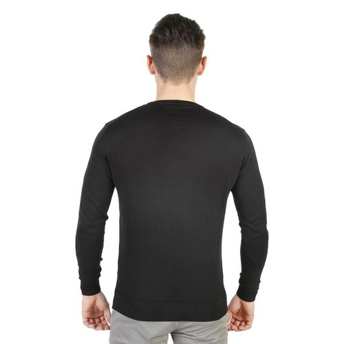 Trussardi sweter męski czarny L na Arena.pl