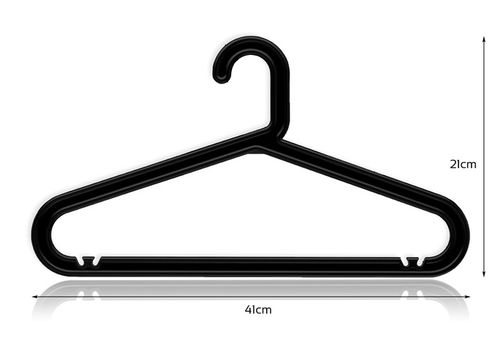 WIESZAKI MOCNY NA UBRANIA WIESZAK CZARNY CZARNE 25 na Arena.pl