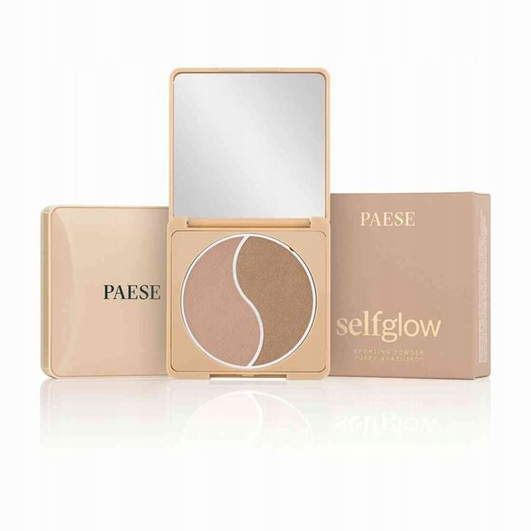 PAESE Self Glow Puder Brązujący Light zdjęcie 1