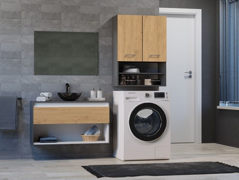 Szafka na pralkę Pola MINI/DK ANTRACYT ARTISAN zdjęcie 6