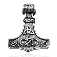 Wisiorek męski młot thora nordycki zawieszka męska mjolnir srebro 925
